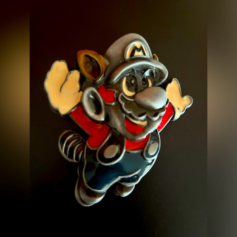 Men - USAopoly Mario Flying Squirrel Belt Buckle Super Mario Bros U Deluxe Gam…